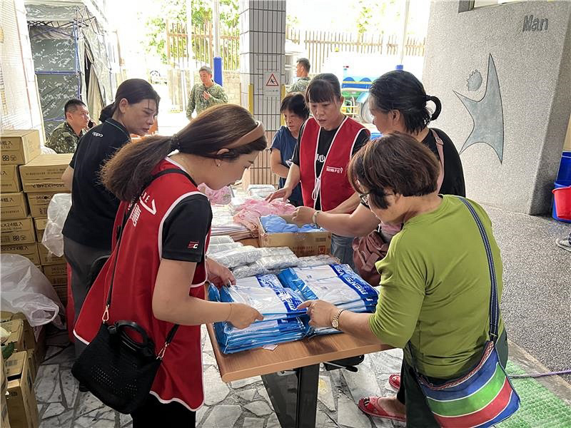 Disaster Relief Assistance in Guangfu Township, Hualien